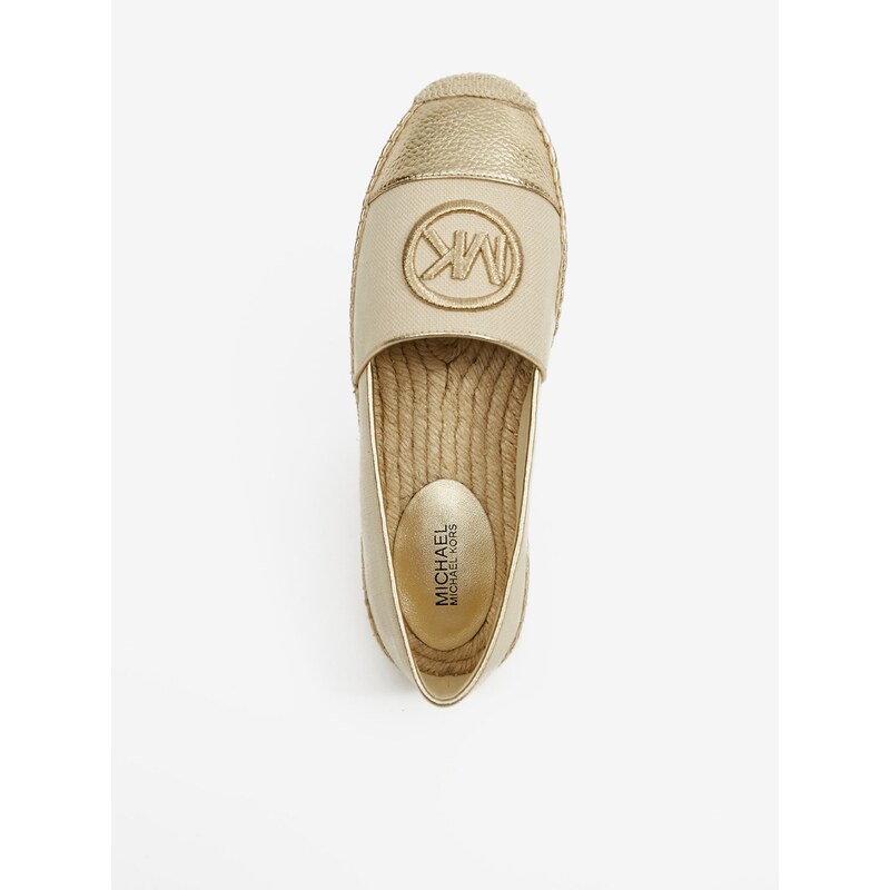 Béžové dámské espadrilky Michael Kors Kendrick - Dámské