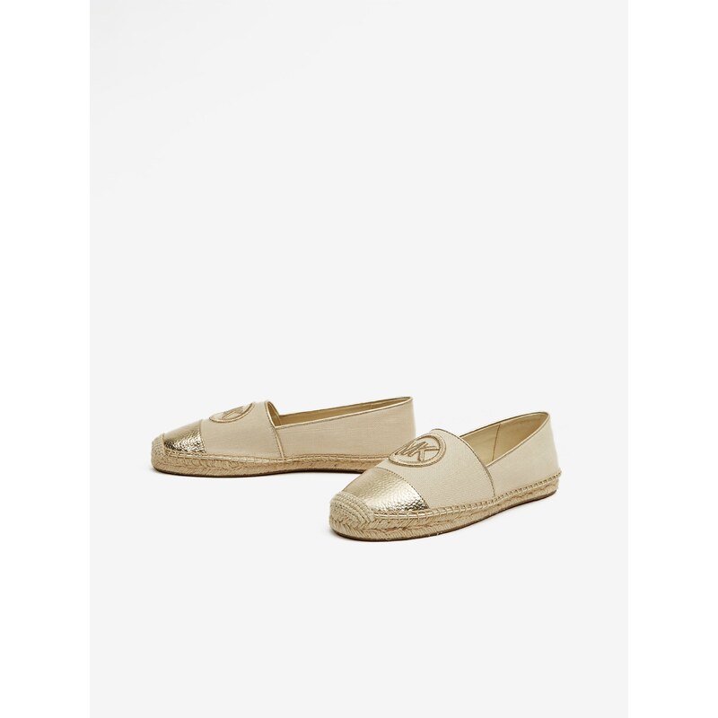 Béžové dámské espadrilky Michael Kors Kendrick - Dámské