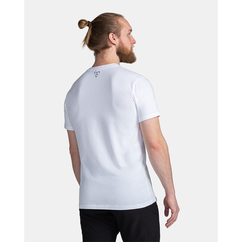 Pánské bavlněné triko Kilpi CHOOSE-M bílá