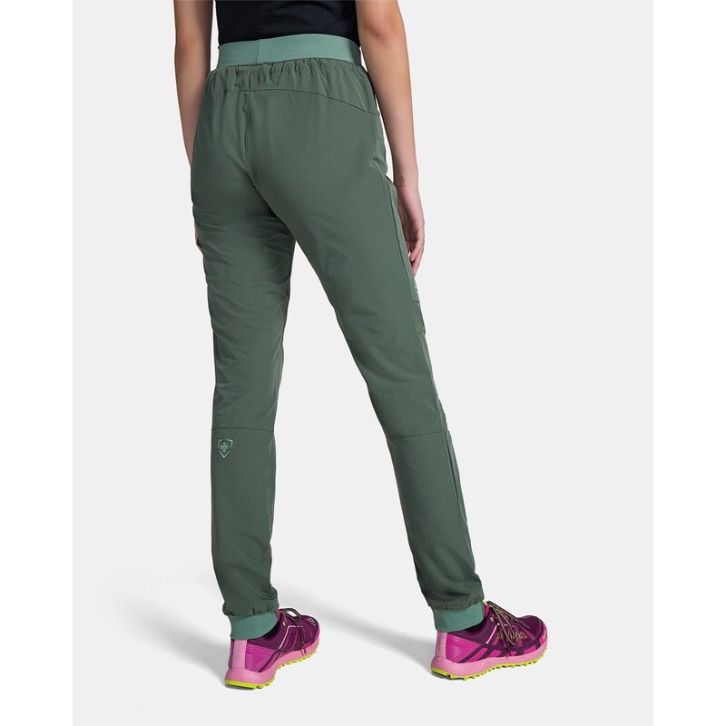 Dámské outdoorové kalhoty Kilpi MIMI-W tmavě zelená