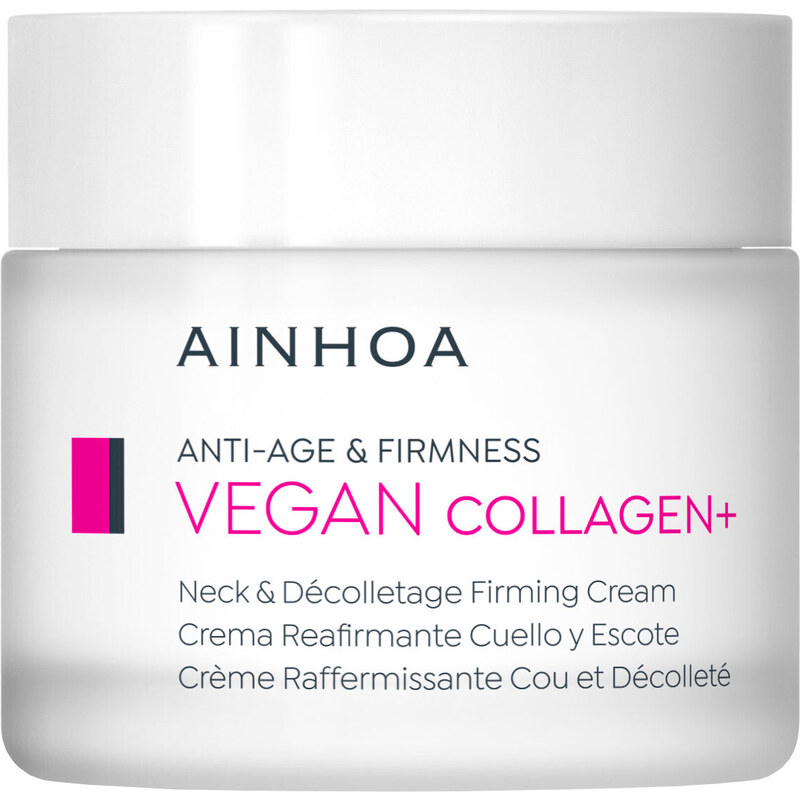 Ainhoa Vegan Collagen+ Neck Decolletage Cream - zpevňující krém na krk a dekolt 50 ml