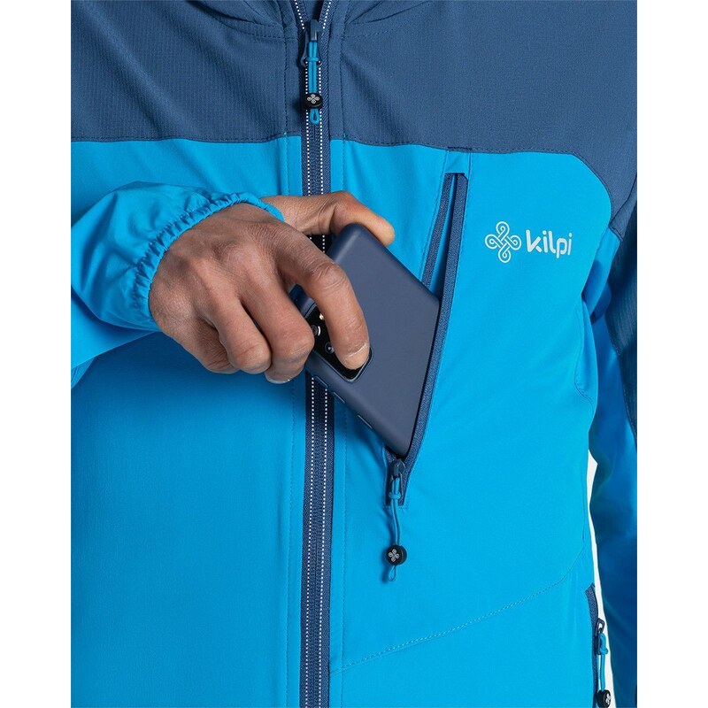 Pánská běžecká bunda Kilpi NEATRIL-M modrá