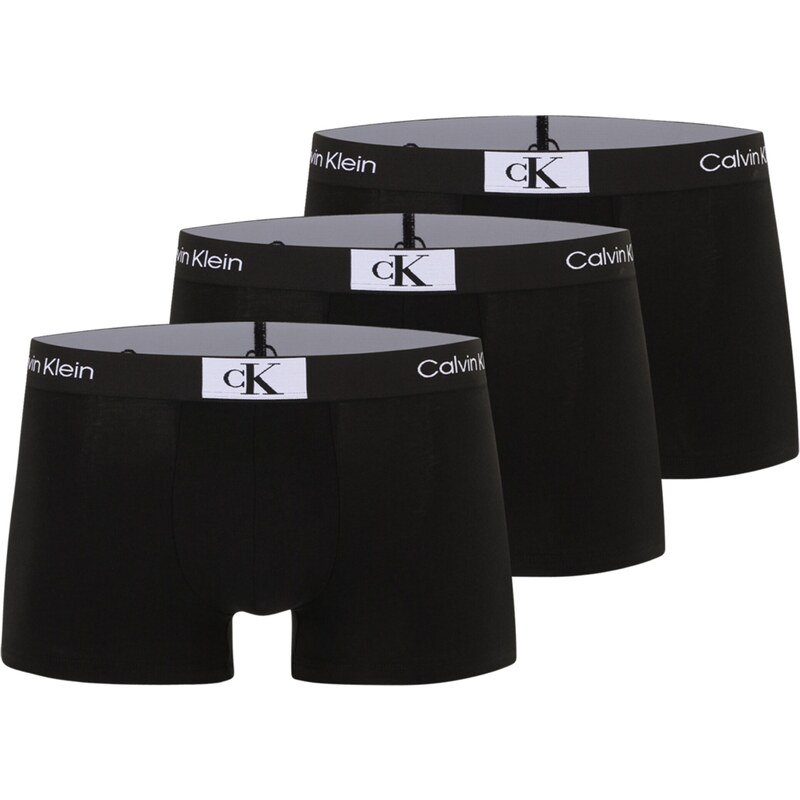 Calvin Klein Underwear Boxerky 'CK96' černá / bílá