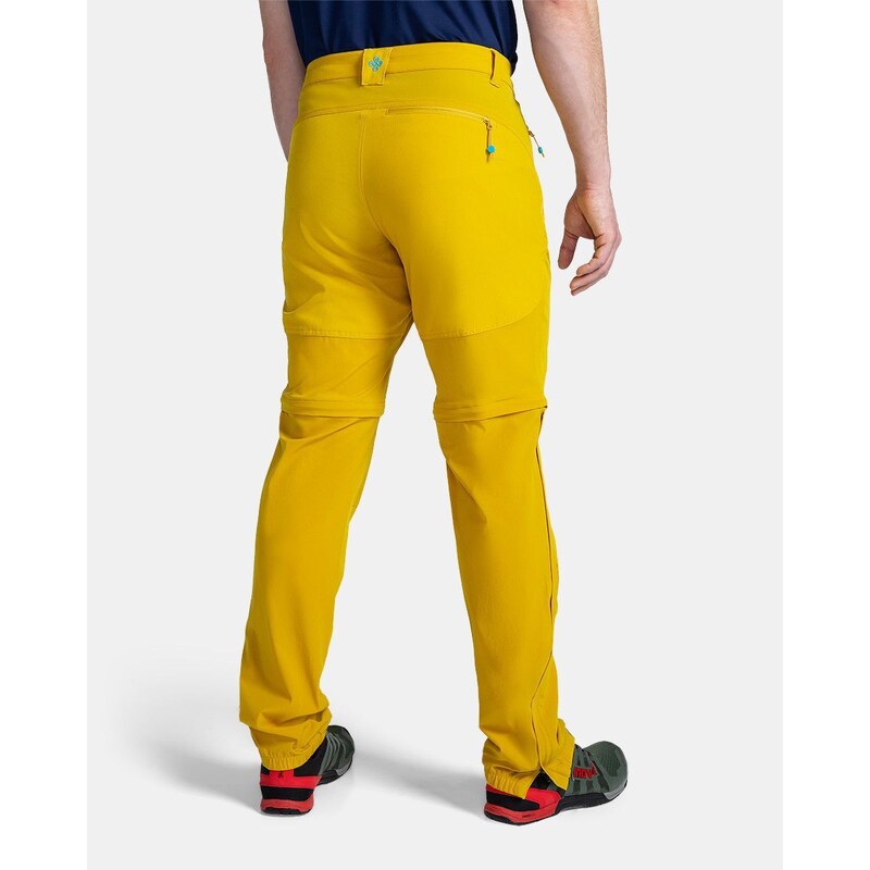 Pánské outdoorové kalhoty Kilpi HOSIO-M žlutá