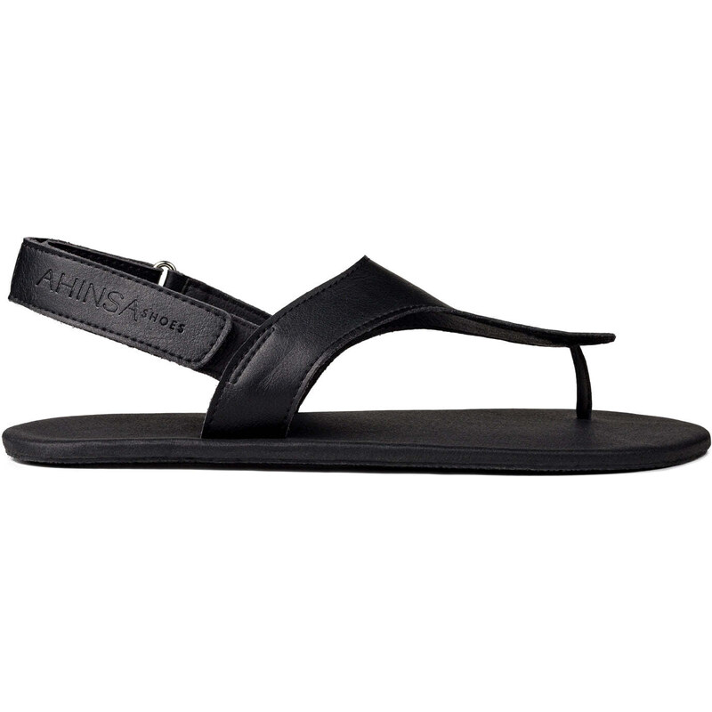 Ahinsa shoes Pánské barefoot sandály Simple černé