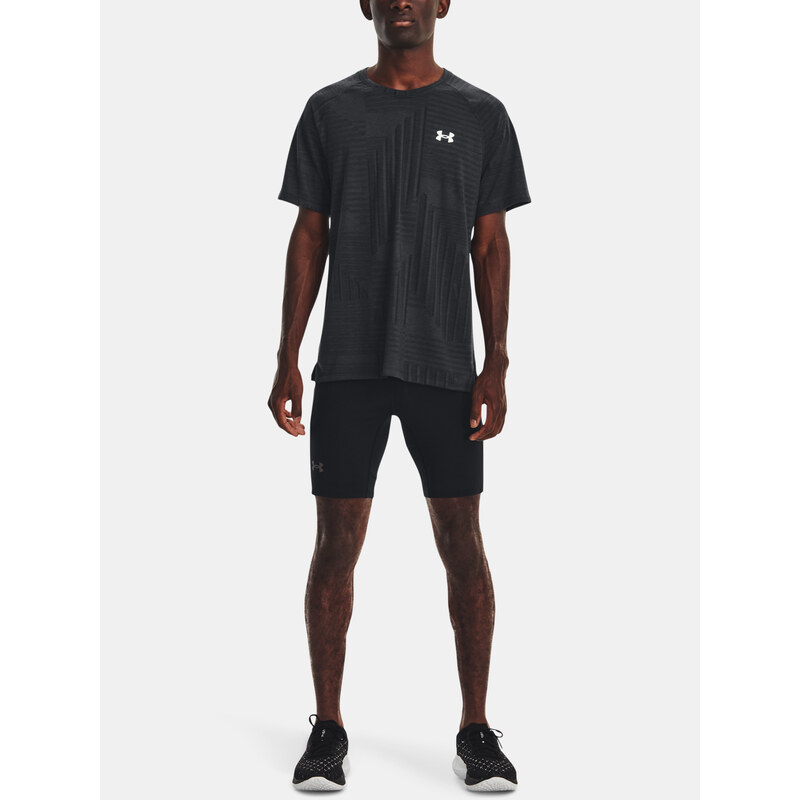 Under Armour Tričko UA STREAKER DECO DIAMOND SS-BLK - Pánské