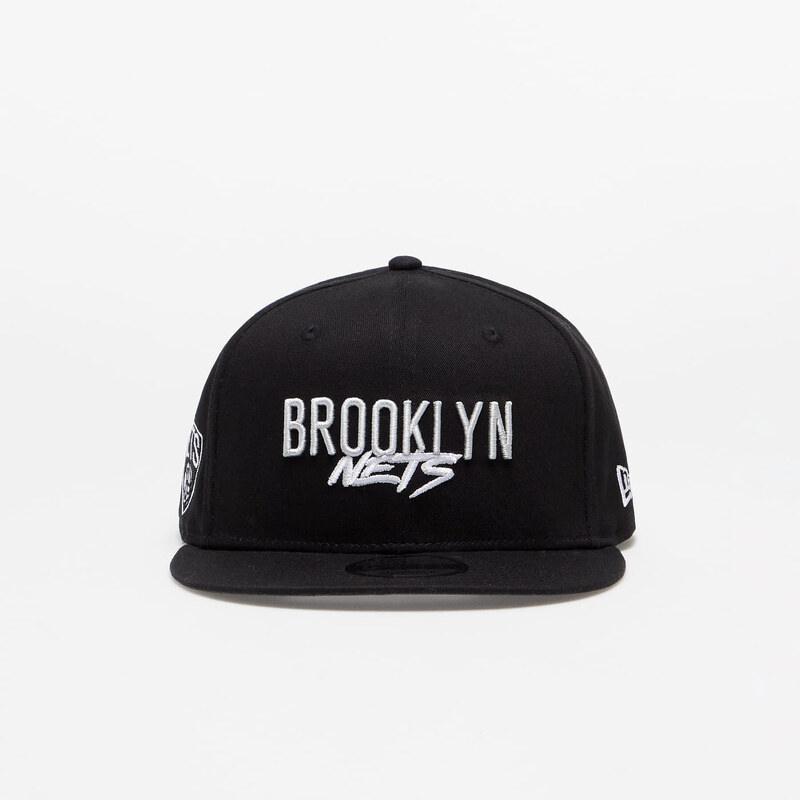 Kšiltovka New Era Brooklyn Nets Script Logo 9FIFTY Snapback Cap Black