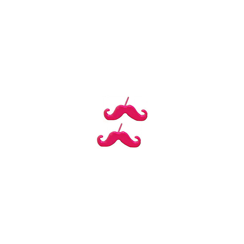 LightInTheBox Colorful Vintage Moustache Stud Beard Earrings