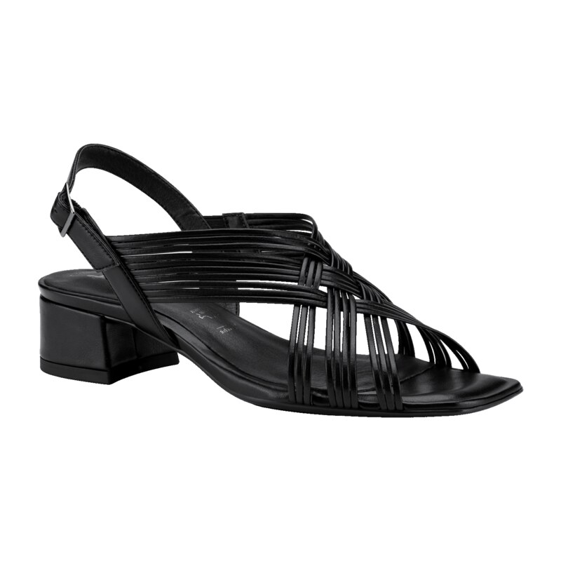 Elegantní sandály s pásky Tamaris 1-1-28248-20 černá 80506857