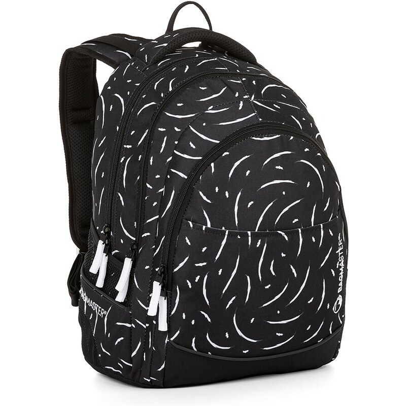 Školní batoh Bagmaster Digital 23 A Black/White