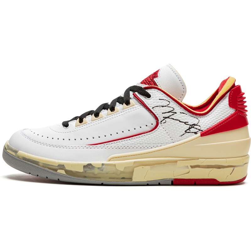 Air Jordan Jordan 2 Low Off-White "White Red"