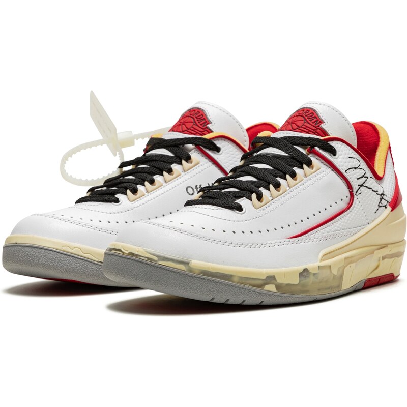 Air Jordan Jordan 2 Low Off-White "White Red"