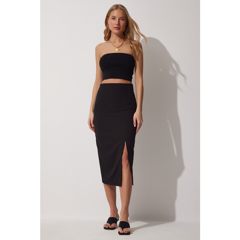 Happiness İstanbul Skirt - Black - Midi