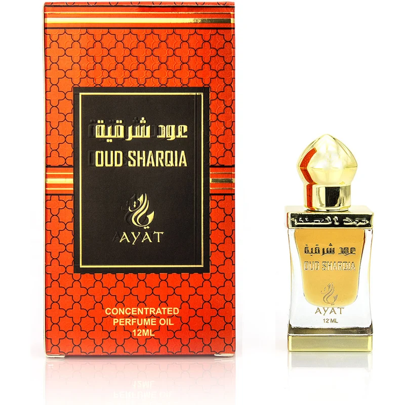 Ayat Perfumes Ayat Parfémový olej Attar Collection OUD SHARQIA 12ml