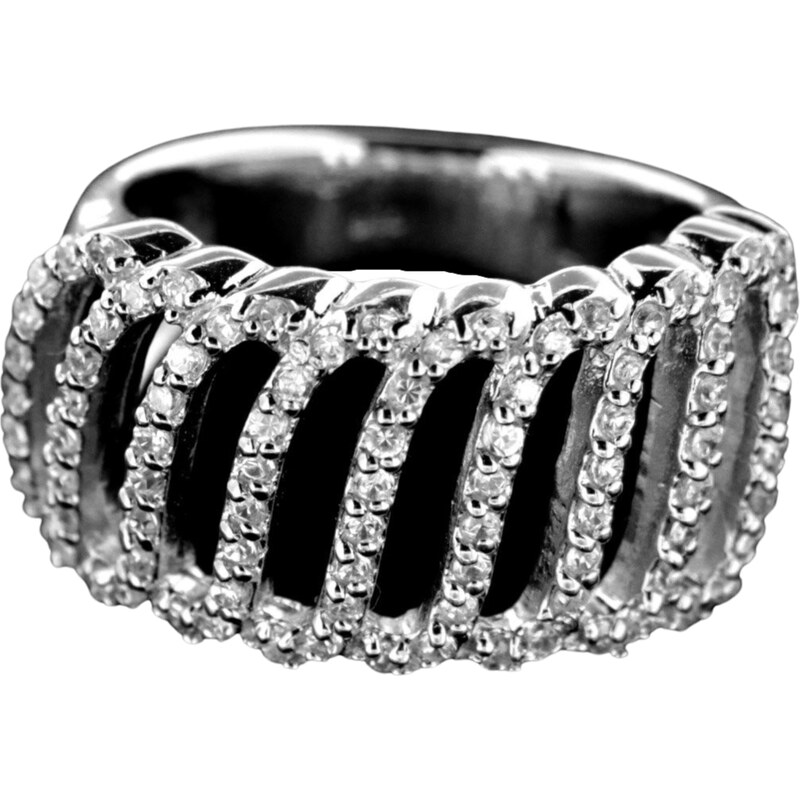 AMIATEX Stříbrný prsten 14974