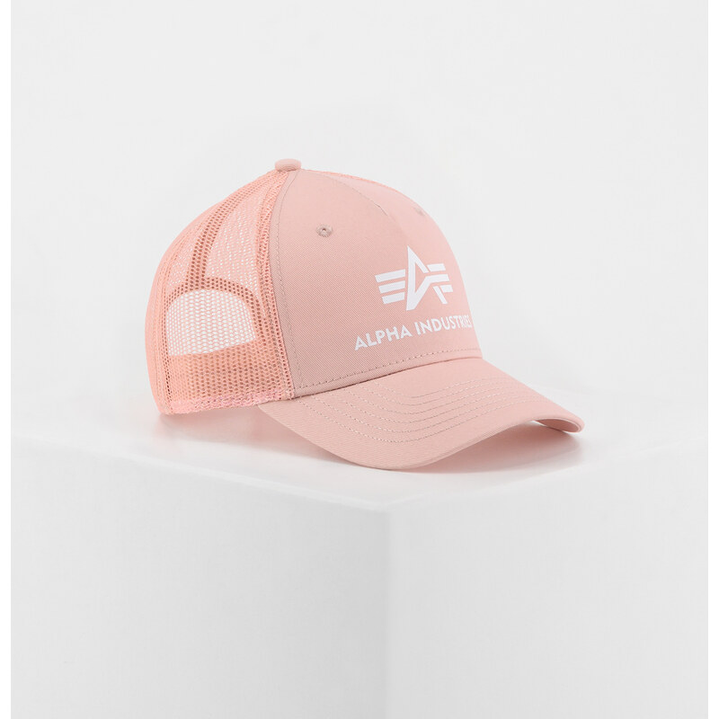Alpha Industries Kšiltovka Basic Trucker Cap pale peach 80570431