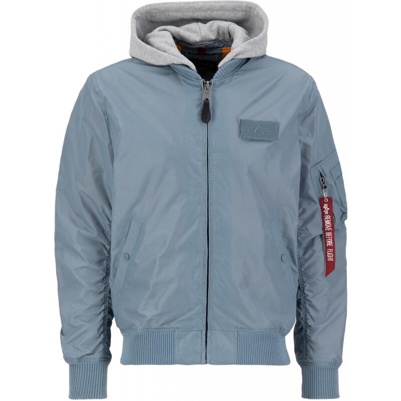 Alpha Industries Bunda MA1 TT Hood greyblue 80570425