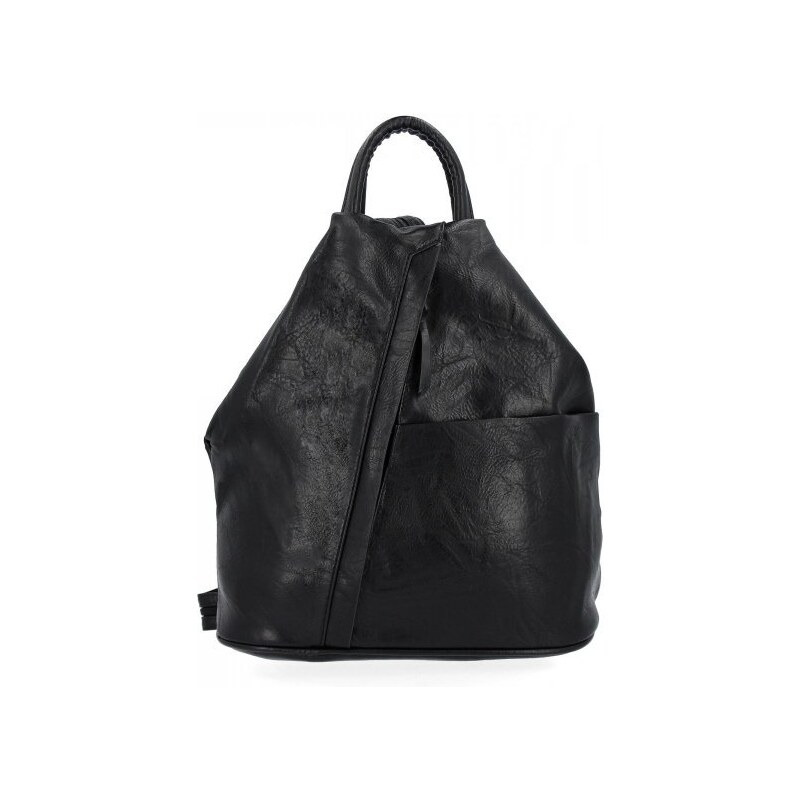 Dámská kabelka batůžek Hernan černá HB0136-Lczar