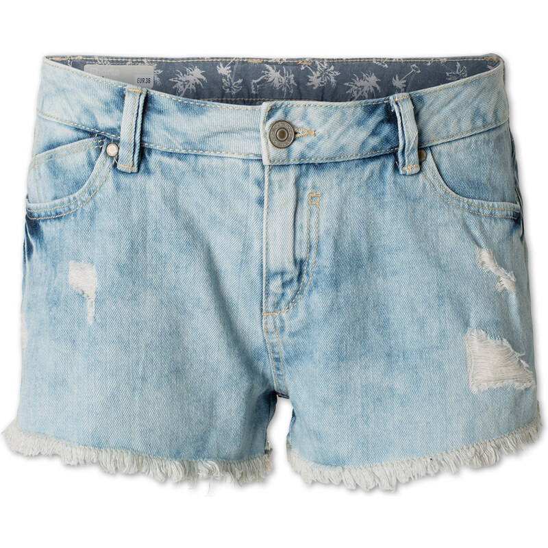 C&A Damen Denim-Shorts in hellblau von Clockhouse