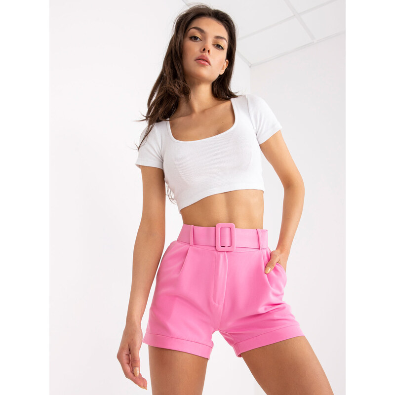 Dámské šortky DHJ SN 15776.01P růžová - FPrice