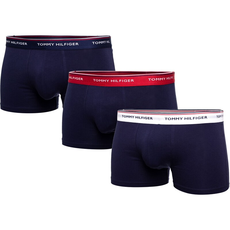 3PACK pánské boxerky Tommy Hilfiger tmavě modré