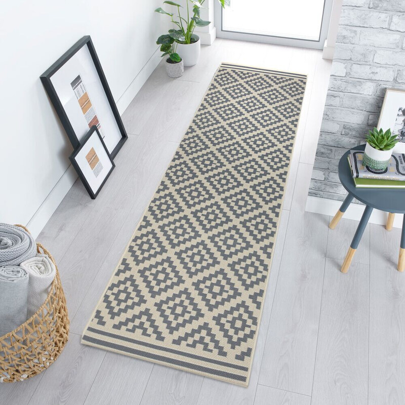 Flair Rugs koberce DOPRODEJ: 120x170 cm Kusový koberec Florence Alfresco Moretti Beige/Anthracite – na ven i na doma - 120x170 cm