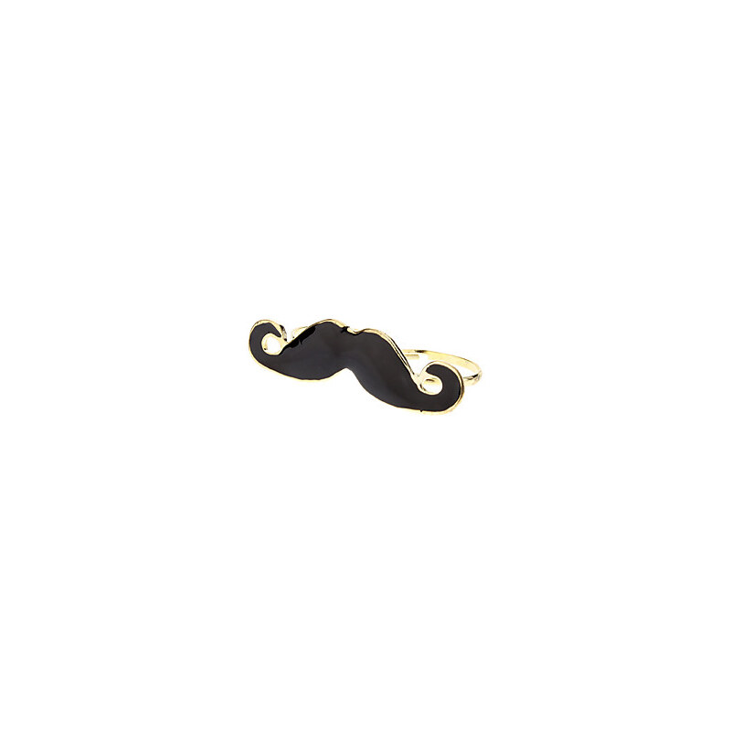 LightInTheBox Little Evil Moustache Double Finger Ring