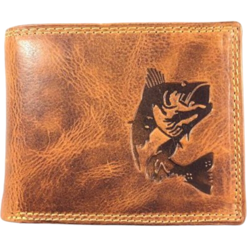 Swifts Luxusní celokožená peněženka s candátem CAN01