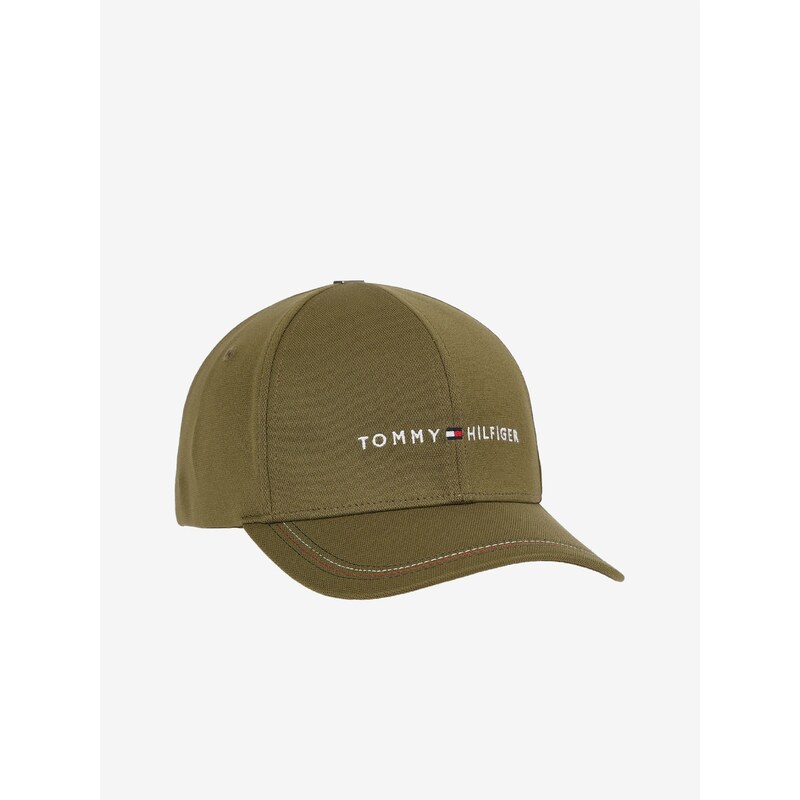 Khaki pánská kšiltovka Tommy Hilfiger - Pánské