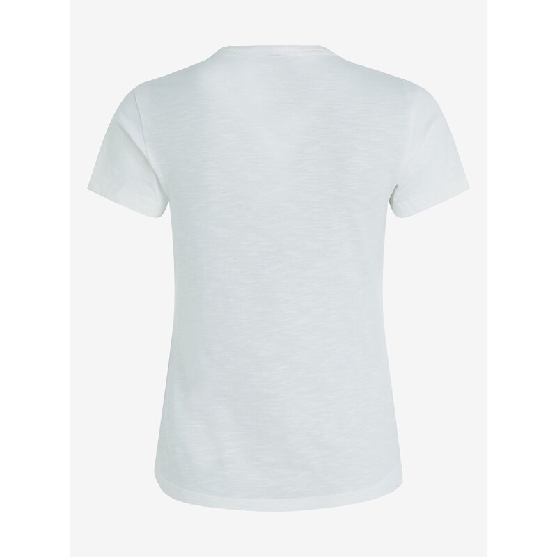Bílé dámské tričko Tommy Hilfiger - Dámské