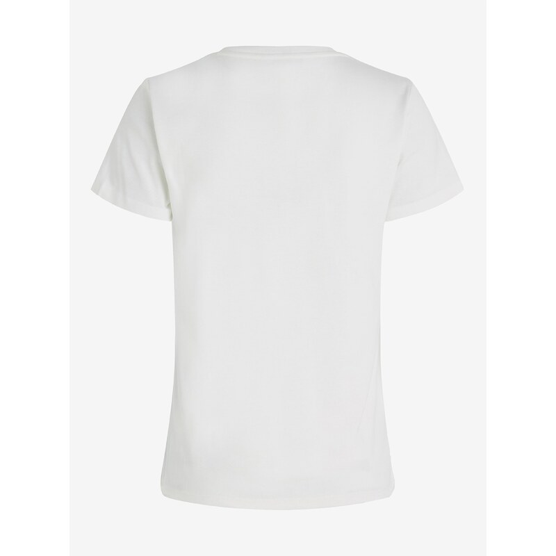 Bílé dámské tričko Tommy Hilfiger - Dámské