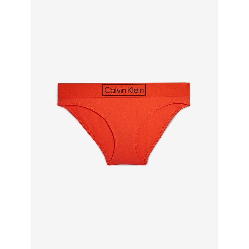 Oranžové dámské kalhotky Calvin Klein Underwear - Dámské