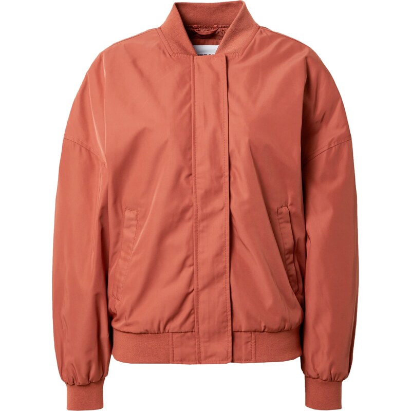 Urban Classics Přechodná bunda rezavě červená