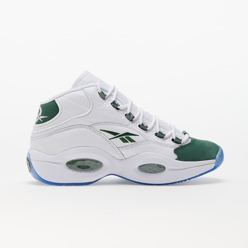 Pánské kotníkové tenisky Reebok Question Mid Ftw White/ Pine Green/ Ftw White