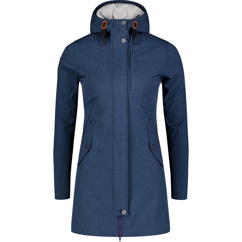 Nordblanc Modrý dámský jarní softshellový kabát FITTED