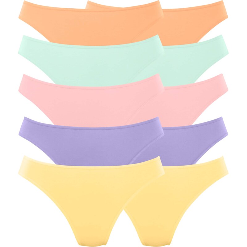 PETITE FLEUR Tanga mix barev 108864421