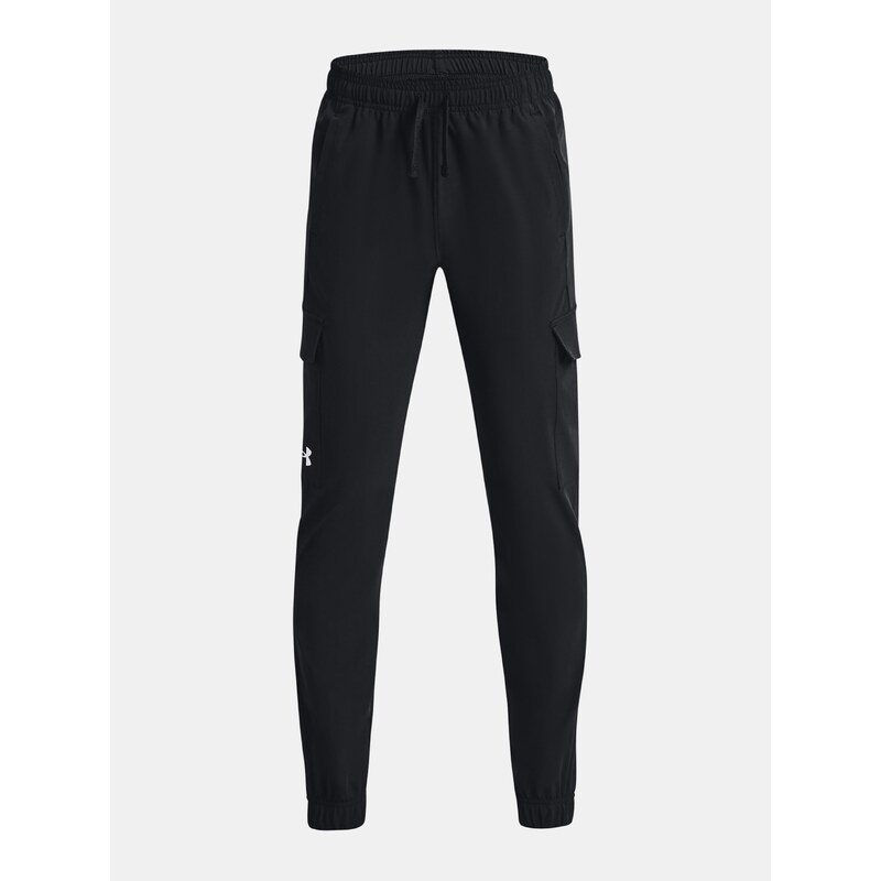 Černé sportovní kalhoty Under Armour UA Pennant Woven Cargo Pant