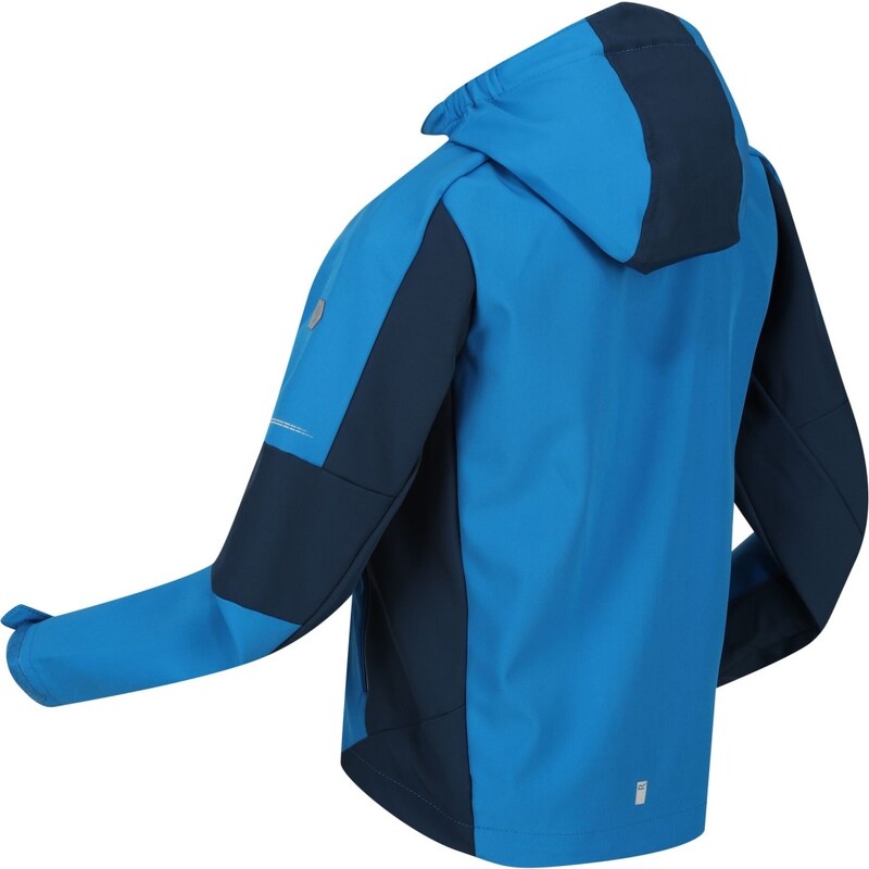 Dětská softshellová bunda Regatta ACIDITY VI modrá/tmavě modrá