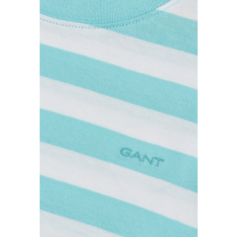 TRIČKO GANT RELAXED STRIPED T-SHIRT modrá 98/104