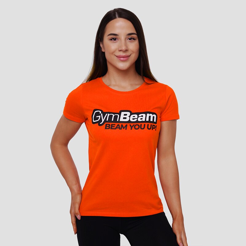 Dámské Tričko Beam Orange - GymBeam
