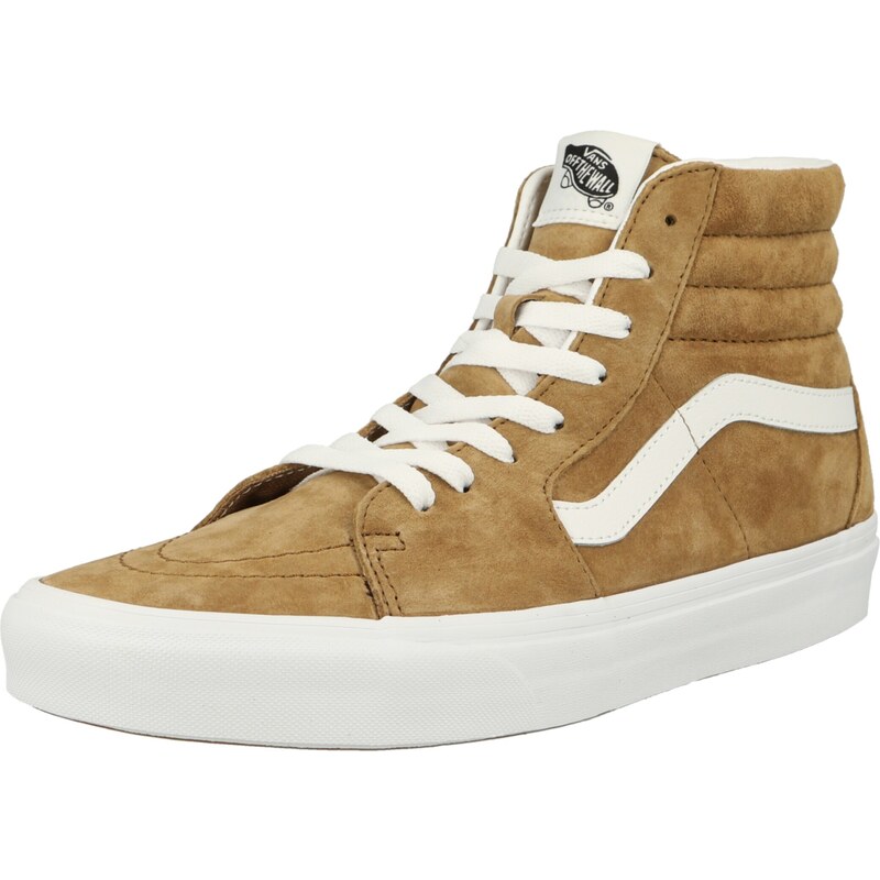 VANS Kotníkové tenisky hnědá / bílá