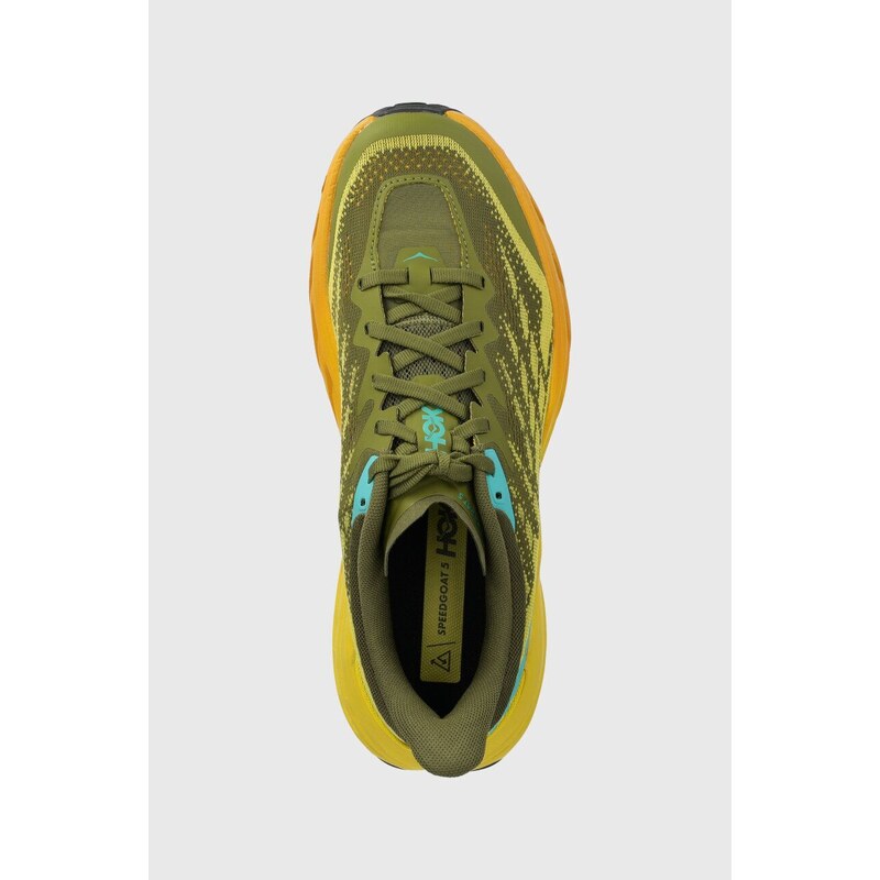 Běžecké boty Hoka SPEEDGOAT 5 zelená barva, 1123157