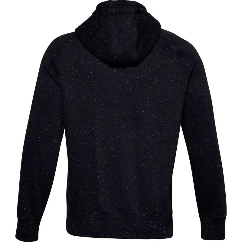 Pánská mikina Under Armour SPECKLED FLEECE FZ HOODIE-BLK S