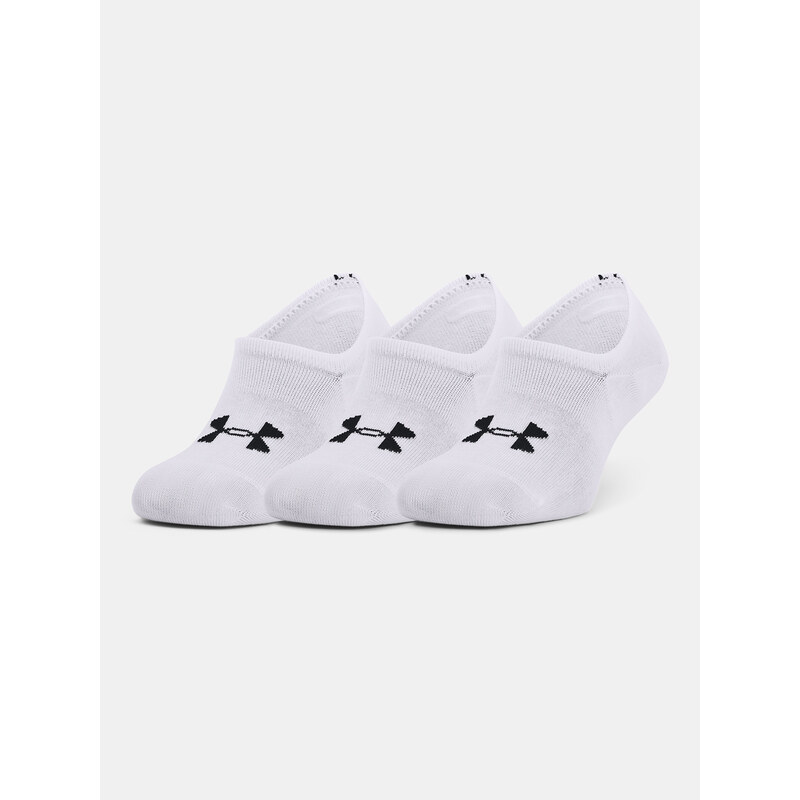 Under Armour Ponožky Core Ultra Low 3PK-WHT - unisex 110425568
