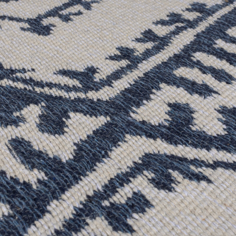 Flair Rugs koberce Kusový koberec Deuce Alix Recycled Rug Navy - 120x170 cm