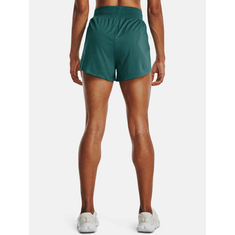 Under Armour Kraťasy UA LIGHTER THAN AIR Short-GRN - Dámské