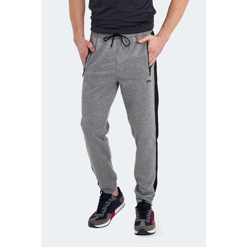 Slazenger Men's Mixed Sweatpants Dark Gray