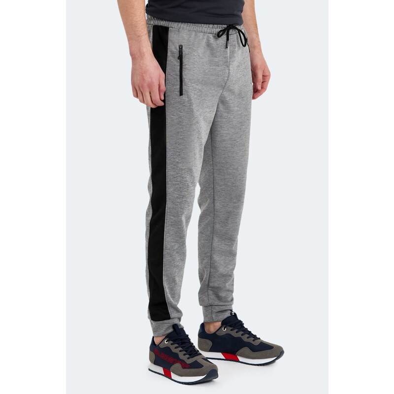 Slazenger Men's Mixed Sweatpants Dark Gray