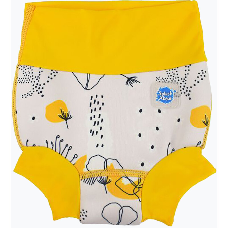 Splash About Happy Nappy Delicate Flowers Yellow Plavková plena