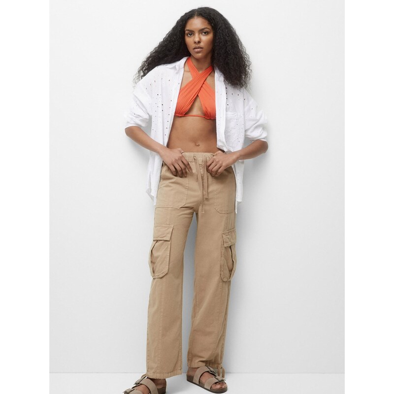 Pull&Bear Kapsáče béžová